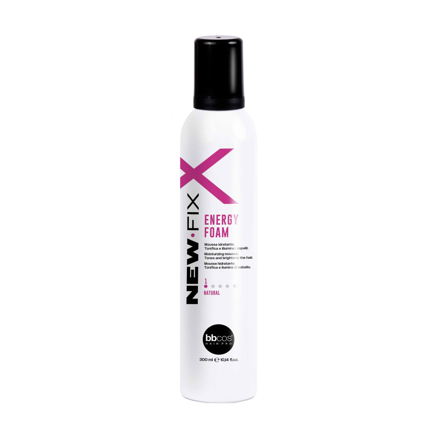 Зволожувальний мус для волосся BBcos New Fix Energy Foam, 300 мл